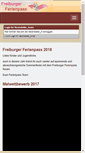 Mobile Screenshot of freiburger-ferienpass.de